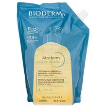 Bioderma - Atoderm Soothing Lipid-Replenishing Cleansing Oil ( náplň ) - Zklidňující a vyživující sprchový olej pro velmi suchou a citlivou pokožku - 1000ml - Feel You