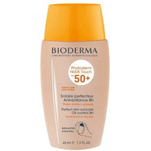 Bioderma - Photoderm Nude Touch Perfect Skin SPF 50+ Light Colour - Mléko na opalování pro citlivou pleť - 40ml - Feel You