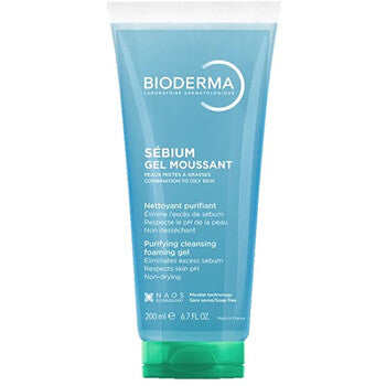 Bioderma - Purifying Cleansing Foaming Gel - Čisticí gel pro smíšenou až mastnou pleť - 200ml - Feel You