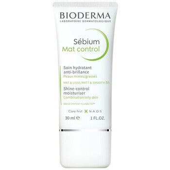 Bioderma - Sébium Mat Control Moisturiser - Light moisturizing cream against skin shine and enlarged pores - 30ml - Feel You