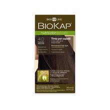 Biokap - NUTRICOLOR DELICATO - Barva na vlasy - 4.00 Hnědá přirozená 140 ml - Feel You