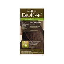 Biokap - NUTRICOLOR DELICATO - hair color - 5.0 natural light chestnut 140 ml - Feel You
