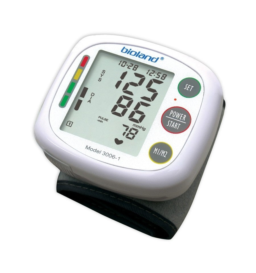 Bioland, Bioland, Digital, Blood Pressure Monitors, Wrist, Automatic, Oscillometric, Battery, Unisex - Feel You