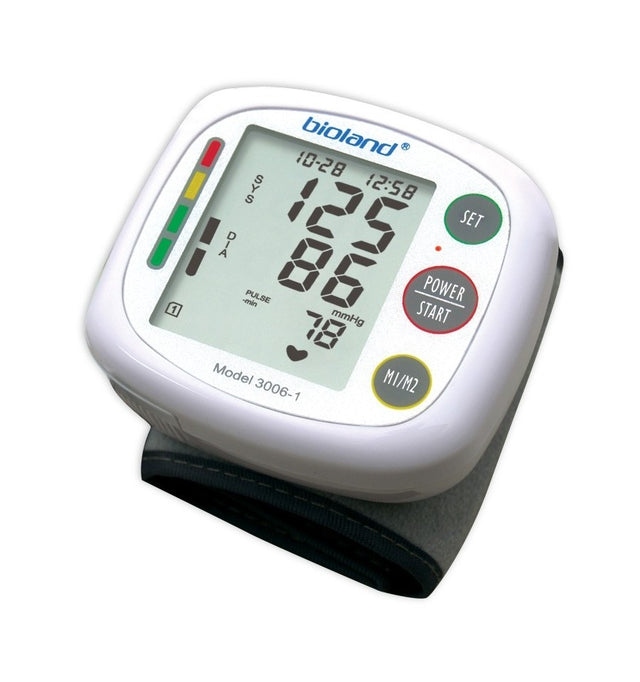 Bioland, Bioland, Digital, Blood Pressure Monitors, Wrist, Automatic, Oscillometric, Battery, Unisex - Feel You