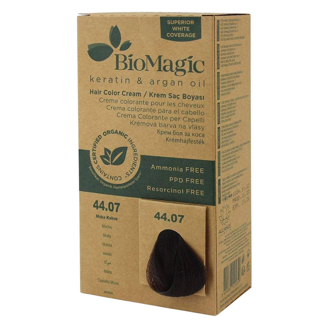 Biomagic, Biomagic, Keratin & Argan Oil, Permanent Hair Dye, 44.07 , 250 ml *Tester - Feel You