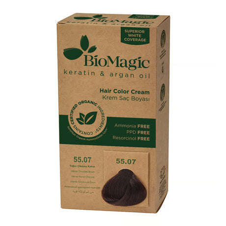 Biomagic, Biomagic, Keratin & Argan Oil, Permanent Hair Dye, 55.07 , 250 ml *Tester - Feel You