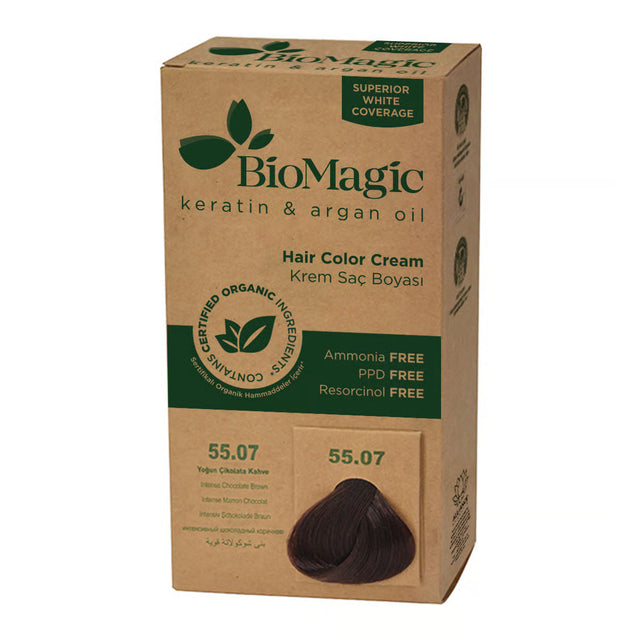 Biomagic, Biomagic, Keratin & Argan Oil, Permanent Hair Dye, 55.07 , 250 ml *Tester - Feel You
