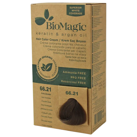 Biomagic, Biomagic, Keratin & Argan Oil, Permanent Hair Dye, 66.21 , 250 ml *Tester - Feel You