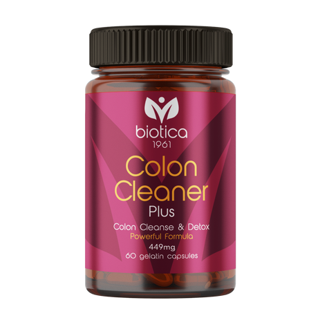 Biotica - Колон Клийнър Плюс 449 мг x60 капсули - Feel You