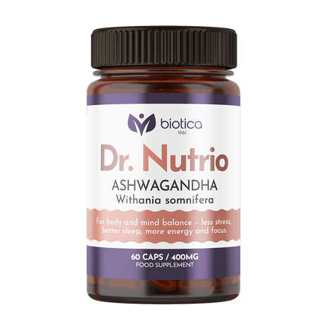 Biotica - Ашваганда - Намалява стреса и подобрява паметта - Feel You