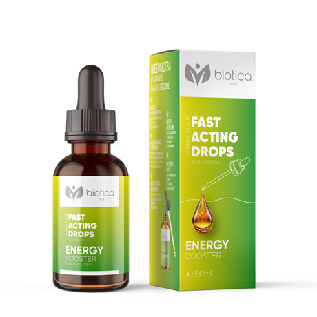 Biotica - Energy Booster Подезични капки за енергия и тонус x50 мл - Feel You