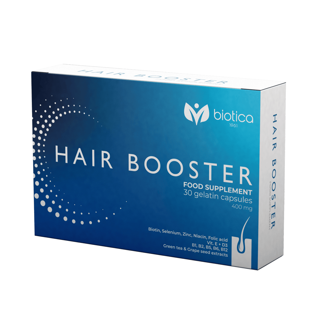 Biotica - Hair Booster за растеж на косата x30 капсули