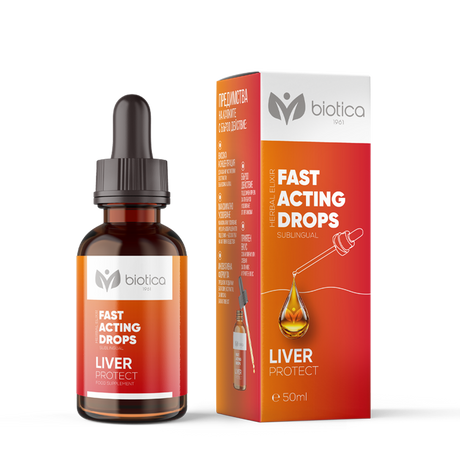 Biotica - Liver Protect Подезични капки за черния дроб x50 мл - Feel You