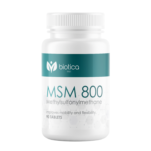 Biotica - MSM Метилсулфонилметан за здрави стави x90 таблетки - Feel You