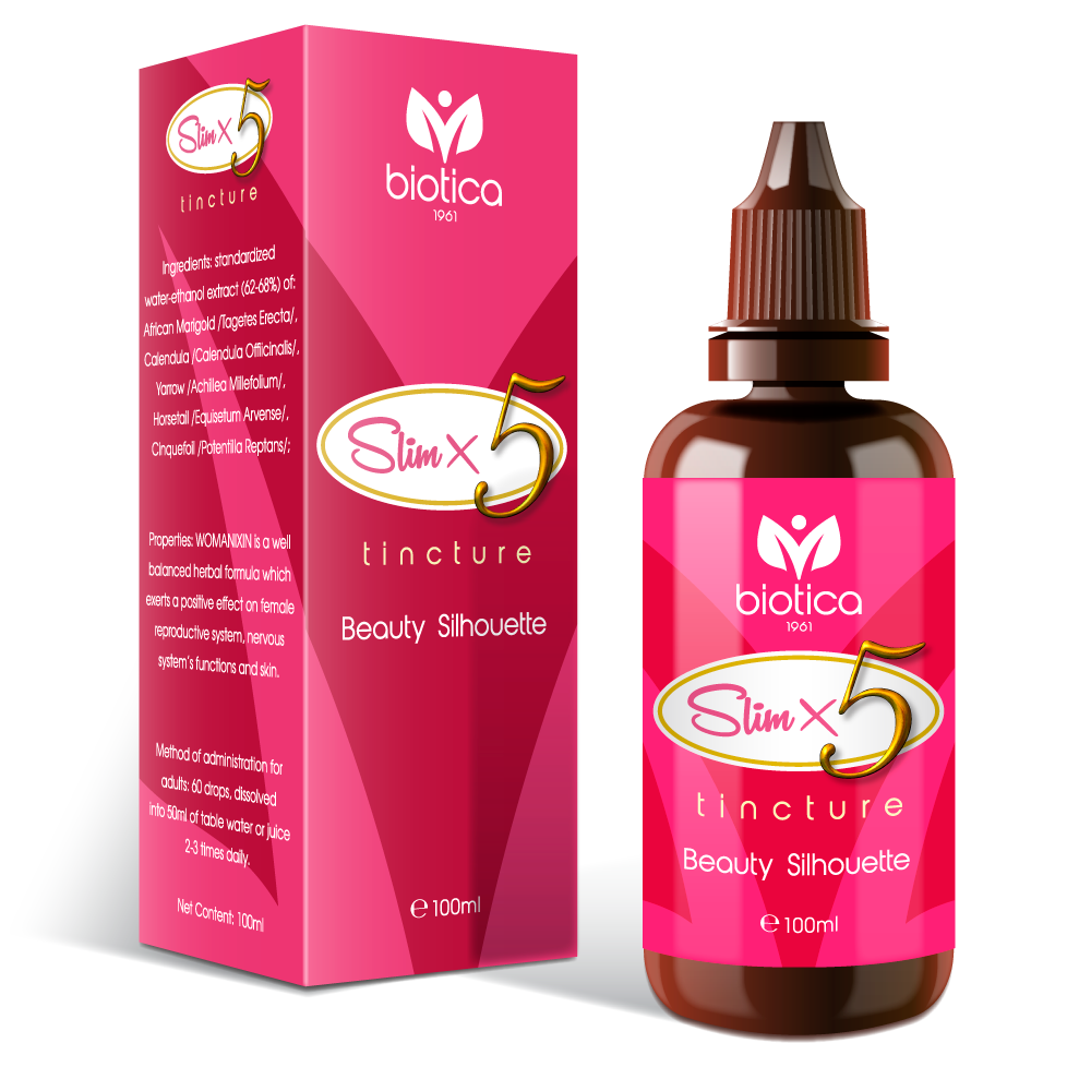 Biotica - Slim х5 тинктура за отслабване х100 мл - Feel You
