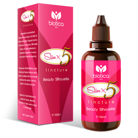 Biotica - Slim х5 тинктура за отслабване х100 мл - Feel You