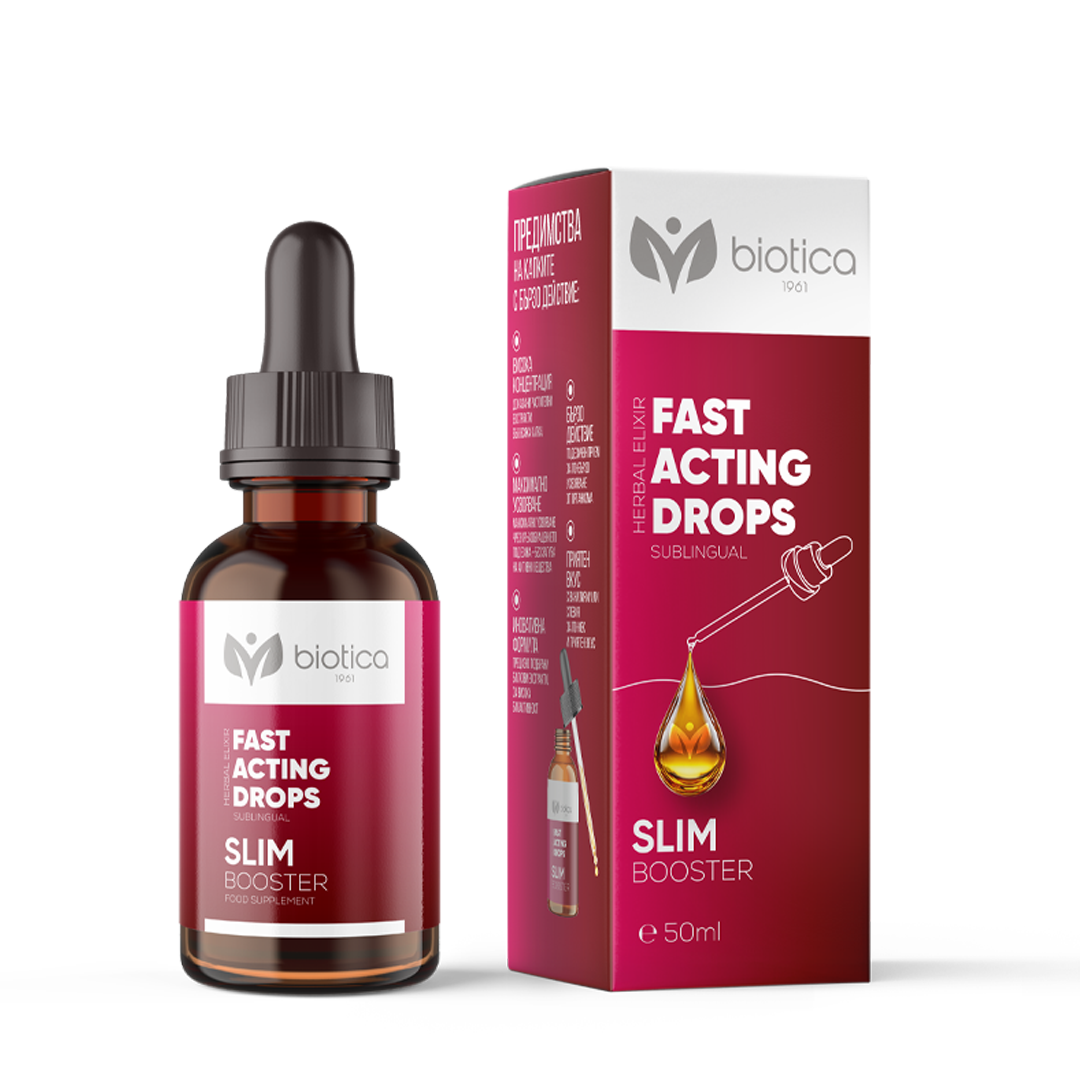 Biotica - Slim Booster Подезични капки за отслабване x50 мл - Feel You