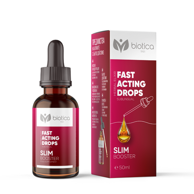 Biotica - Slim Booster Подезични капки за отслабване x50 мл - Feel You