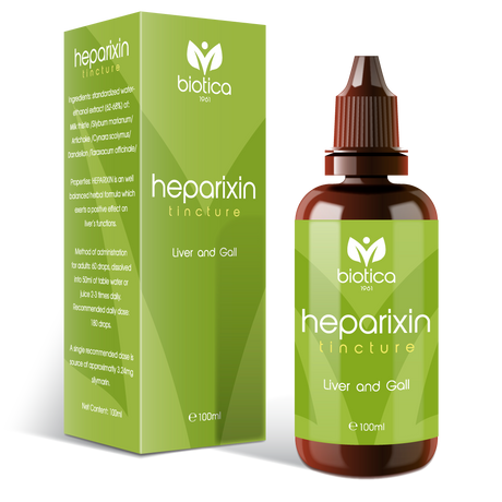 Biotica - Хепариксин тинктура x100 мл - Feel You