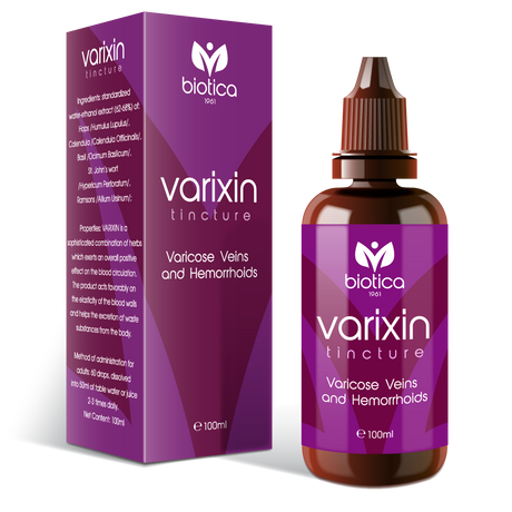 Biotica - Вариксин тинктура x100 мл - Feel You