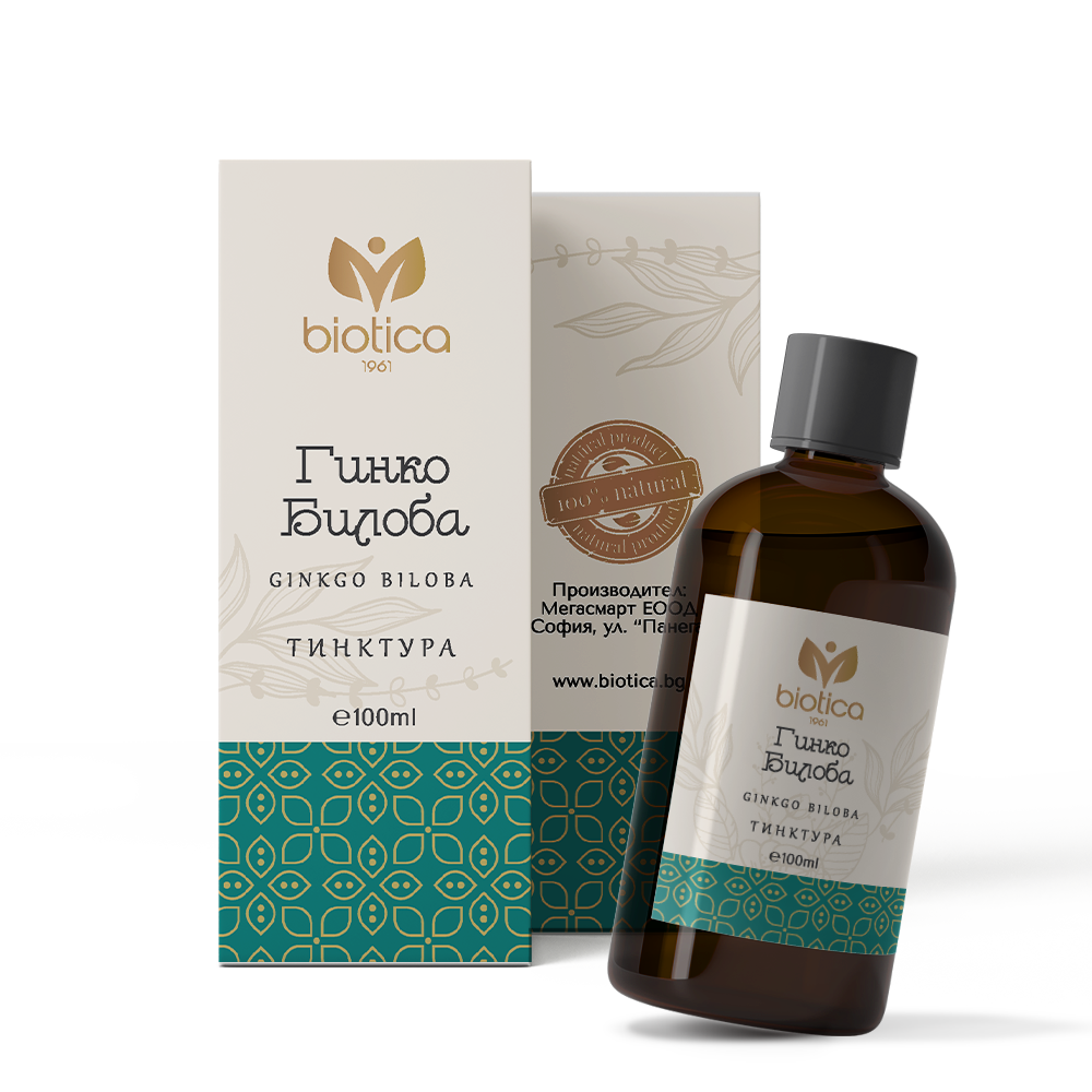 Biotica - Тинктура Гинко Билоба x100 мл - Feel You