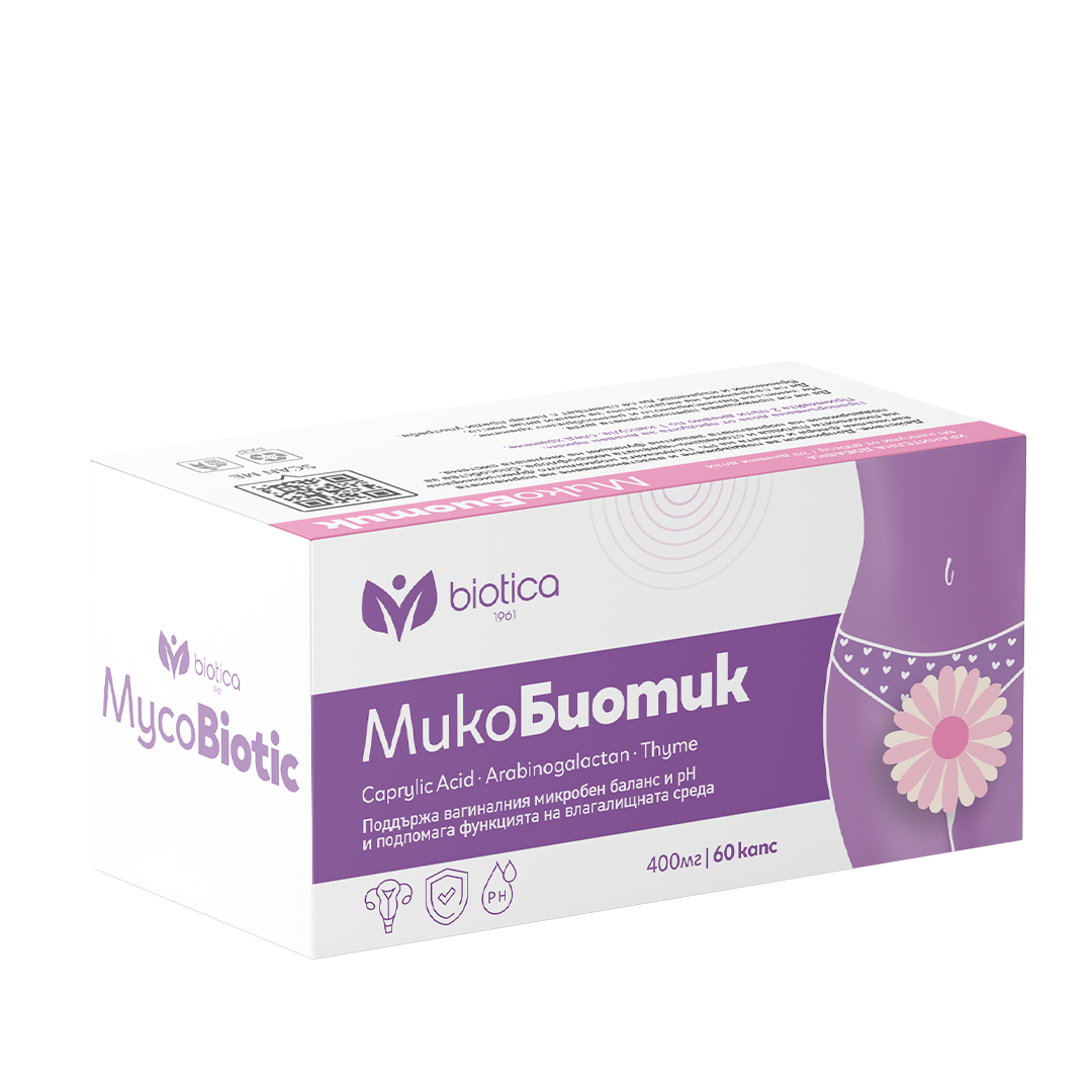 Biotica - МикоБиотик за интимен микробен баланс x60 капсули - Feel You