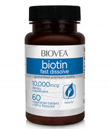 Biotin 10 000 Fast Dissolve / 60 Tabs - Feel You