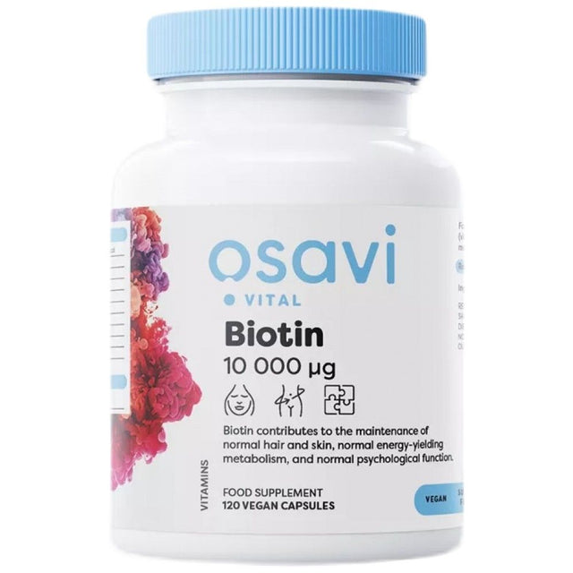Biotin 10 000 mcg - 120 капсули - Feel You