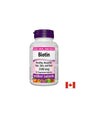 Biotin / Биотин, 2500 µg, 90 капсули Webber Naturals - Feel You