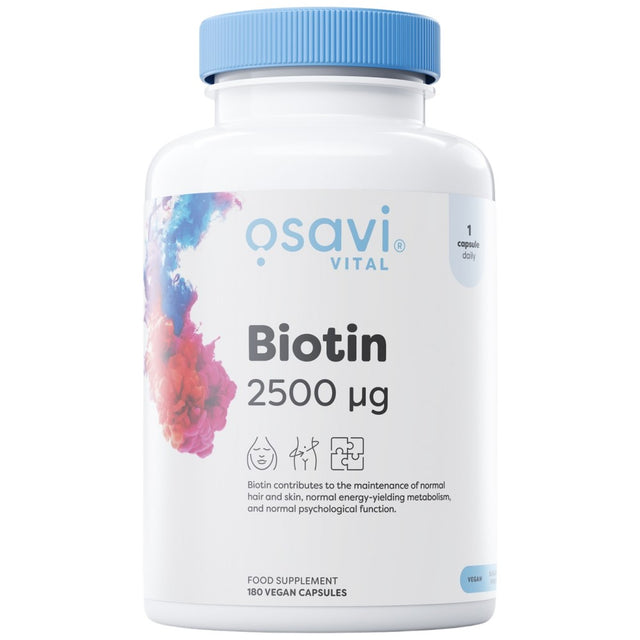 Biotin 2500 mcg - 180 капсули - Feel You