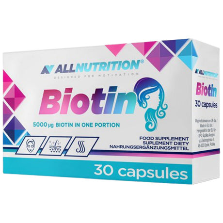 Biotin 5000 mcg - 30 капсули - Feel You