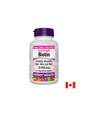 Biotin Extra Strength / Биотин екстра сила, 10000 mcg, 45 капсули Webber Naturals - Feel You