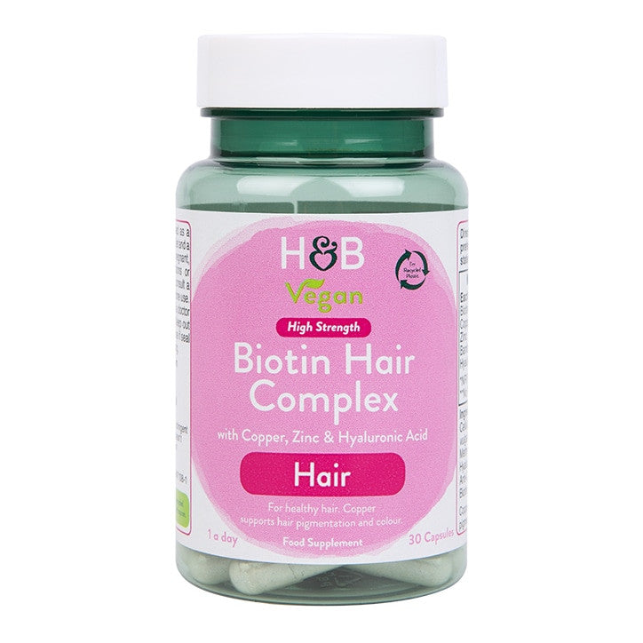 Биотин комплекс за коса (Biotin Hair Complex) 30 капсули, H&B - Feel You