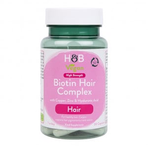 Биотин комплекс за коса (Biotin Hair Complex) 30 капсули, H&B - Feel You