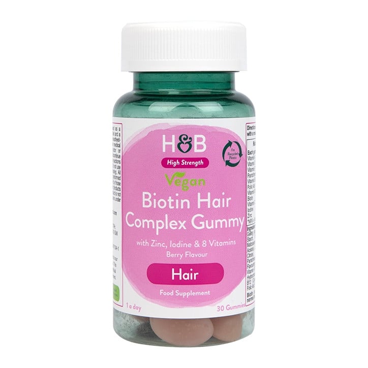 Биотин комплекс за коса (Biotin Hair Complex) 30 веган желета - Feel You