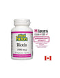 Biotin/ Биотин / Kоса, кожа, нокти, 90 капсули Natural Factors - Feel You
