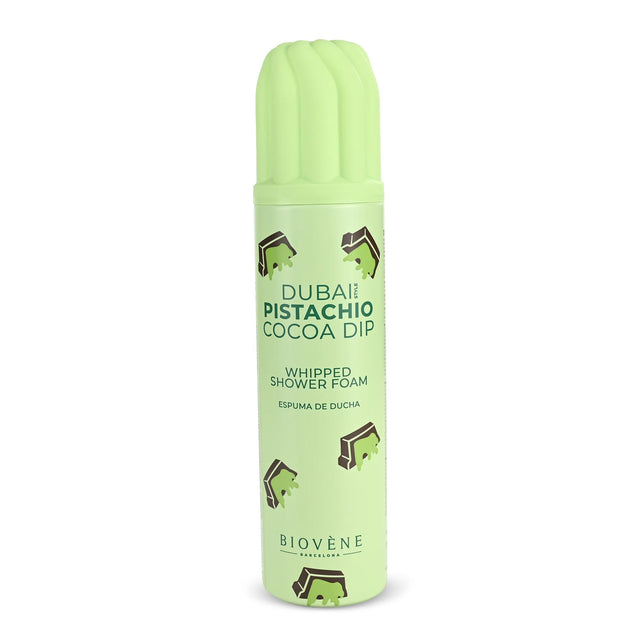 Biovene Пяна за душ с пистачо и какао 250ml – Whipped Shower Foam Dubai Style за луксозна грижа - Feel You