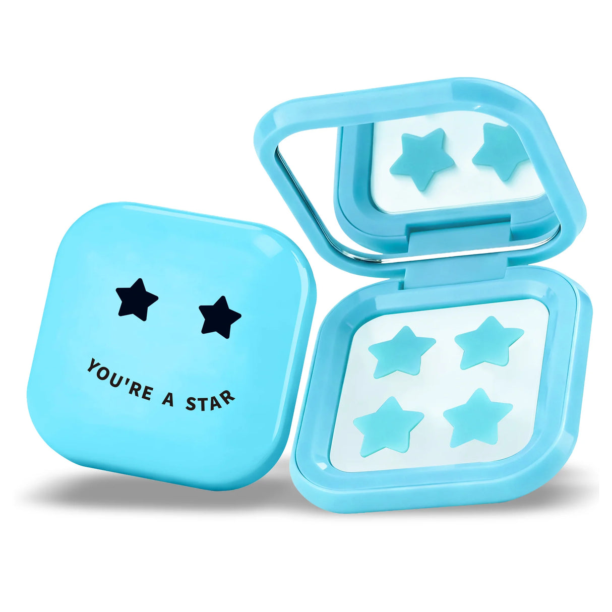 Biovene Сини пачове за пъпки с огледало – Anti-Blemish Star Patches (32 бр.) със салицилова киселина - Feel You