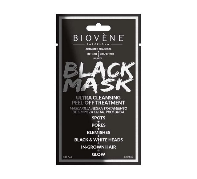Biovene, Black Mask, Cleansing, Peel-Off Mask, For Face, 12.5 ml *Tester - Feel You