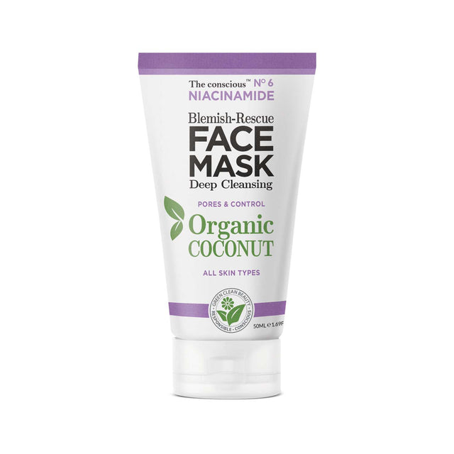 Biovene, The Conscious No.6, Coconut, Pore Cleansing, Cream Mask, For Face, 50 ml *Tester - Feel You