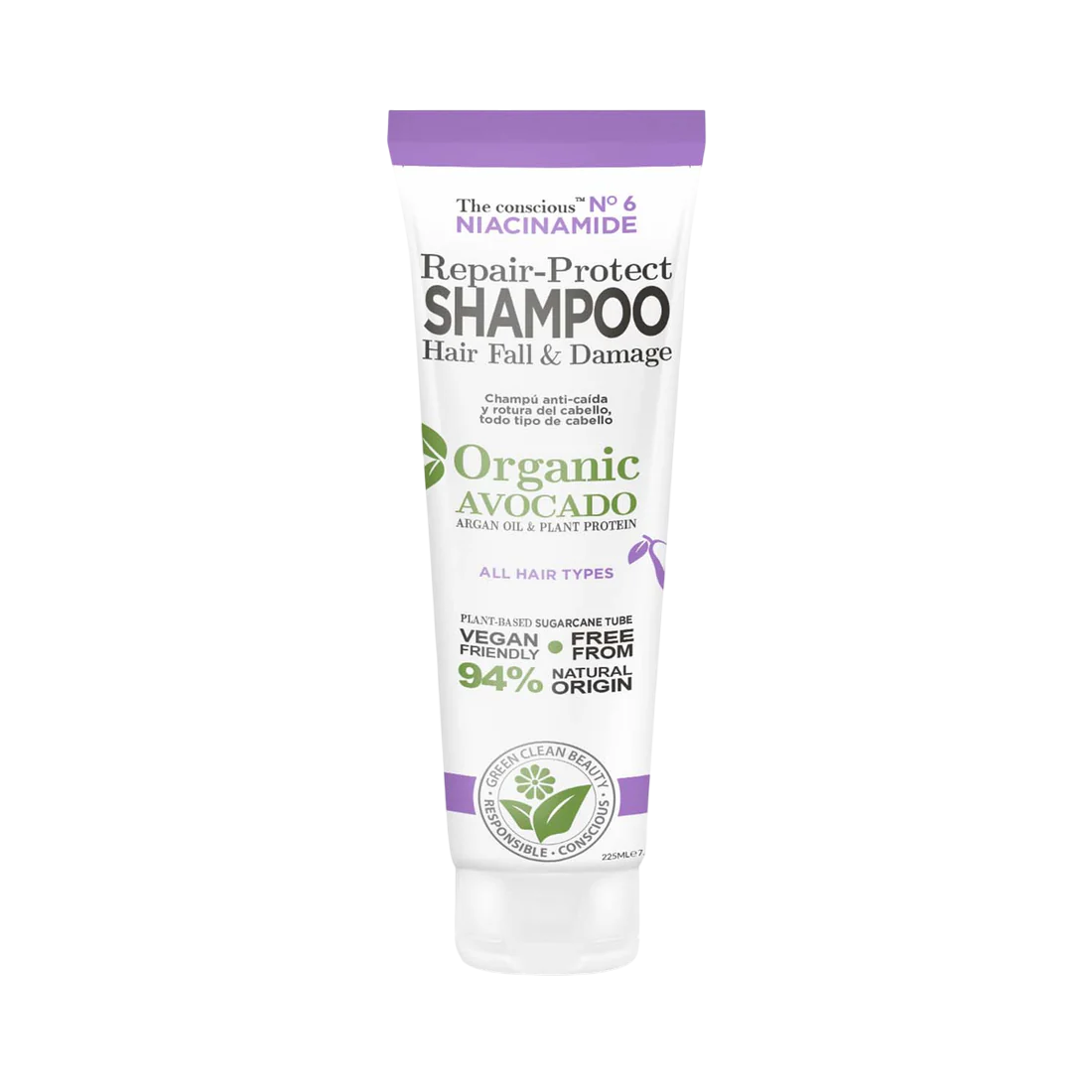 Biovene, The Conscious No.6, Niacinamide, Hair Shampoo, For Repairing, 225 ml *Tester - Feel You