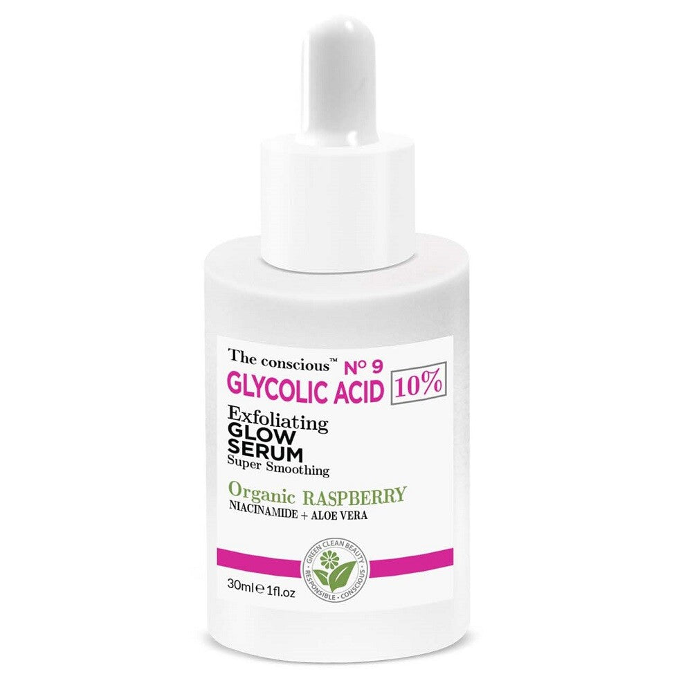 Biovene, The Conscious No.9, Glycolic Acid, Exfoliating, Serum, For Face, 30 ml *Tester - Feel You