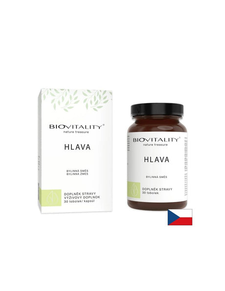 Biovitality® Билков комплекс – При главоболие, мигрена и нервно напрежение, 30 капсули - Feel You