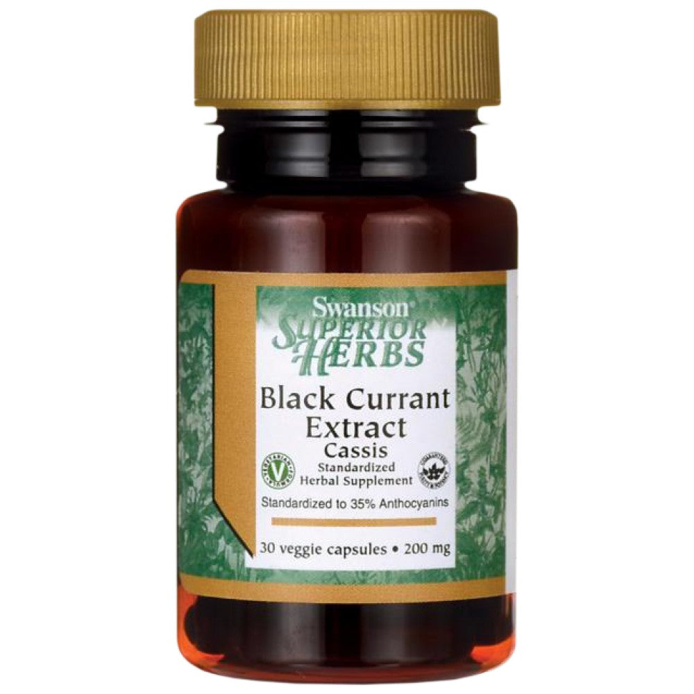 Black Currant Extract (Cassis) 30 капсули - Feel You