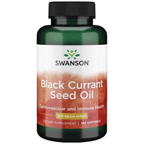 Black Currant Seed Oil 500 mg 180 Гел капсули - Feel You