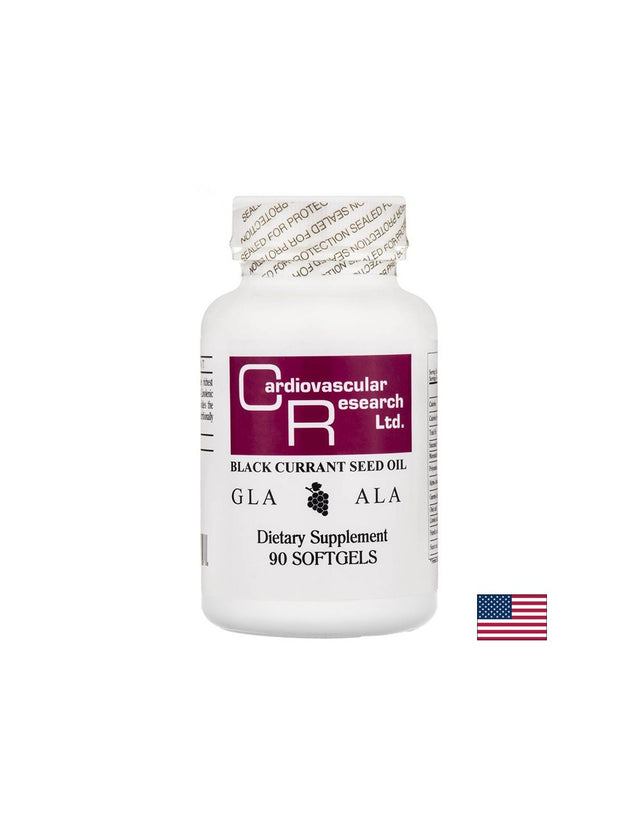 Black Currant Seed Oil - Масло от семена на касис, 90 софтгел капсули Ecological Formulas - Feel You