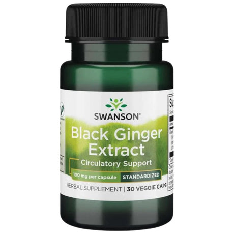 Black Ginger Extract 100 mg 30 капсули - Feel You