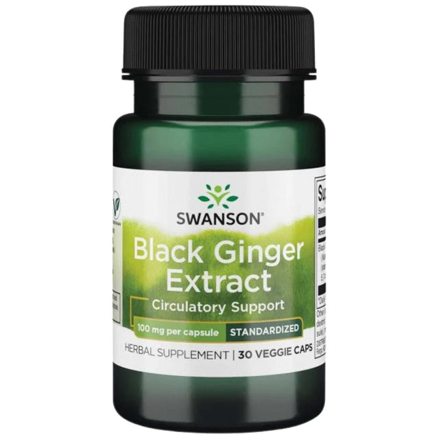 Black Ginger Extract 100 mg 30 капсули - Feel You