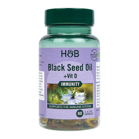 Масло от семе на черен кимион (Black Seed Oil) 60 капсули, H&B - Feel You