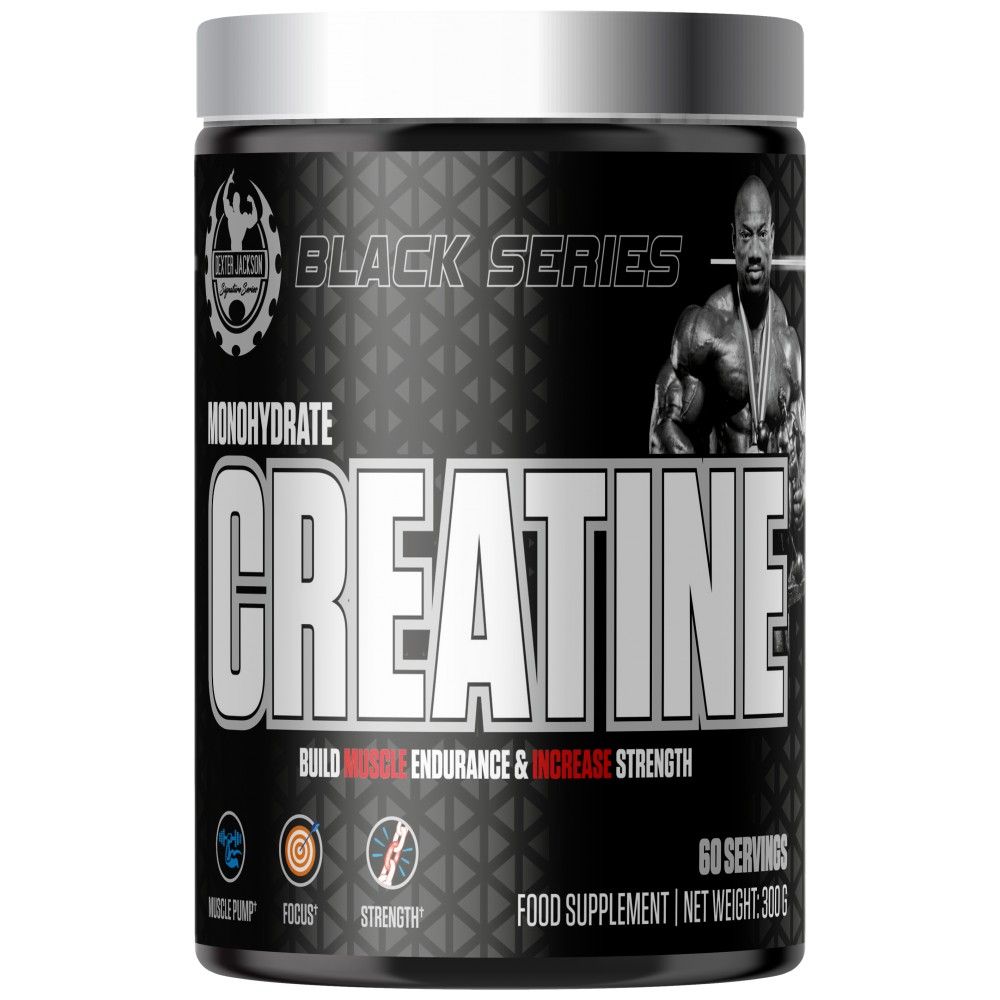 Black Series | Creatine Monohydrate with Vitamin B6 - 300 грама - Feel You